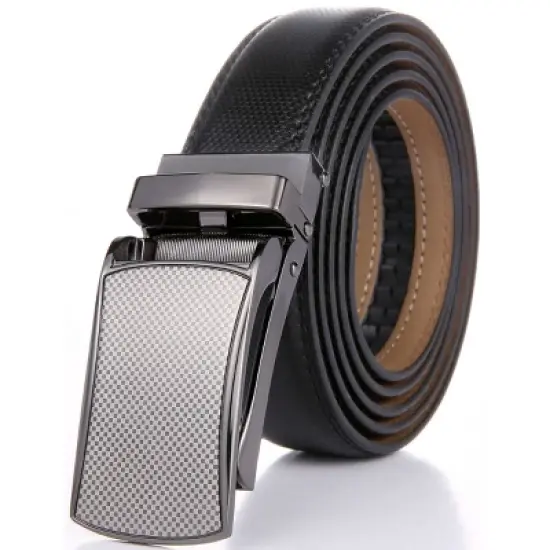 Men's Checkered Ratchet Belt image {4}