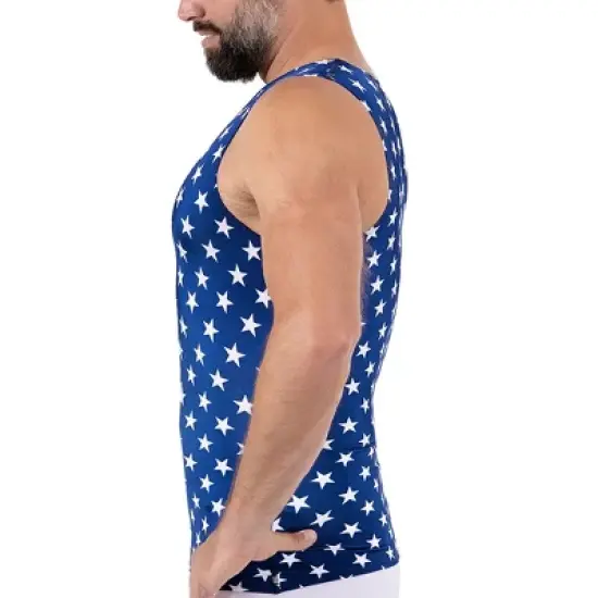 Insta Slim Stars Activewear Sleeveless V- Neck 4VAT0N1 image {4}