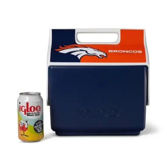 NFL Denver Broncos Little Playmate Cooler - 7qt image {15}