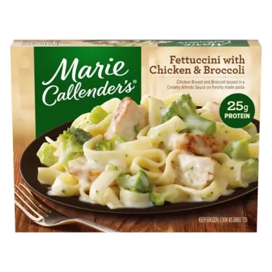 Marie Callender's Frozen Fettucini with Chicken & Broccoli - 13oz image {6}