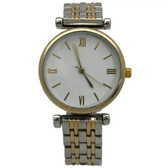Olivia Pratt Minimalistic Solid Metal Color Women Watch image {7}
