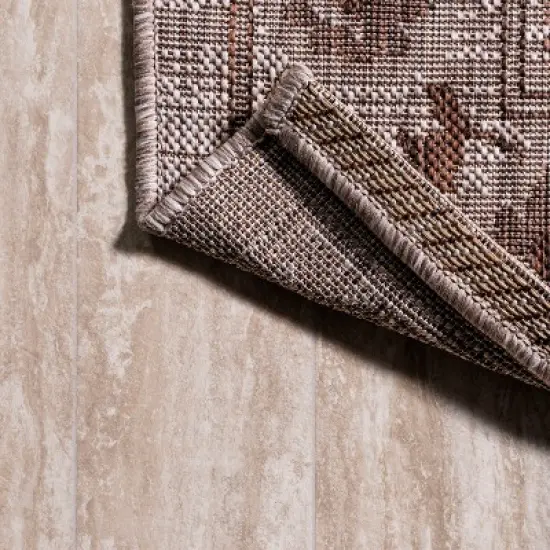 Jerash Ornate Medallion Indoor/Outdoor Area Rug - JONATHAN Y image {3}