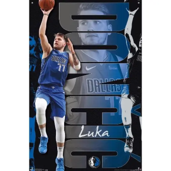 Trends International NBA Dallas Mavericks - Luka Doncic 19 Unframed Wall Poster Prints image {3}