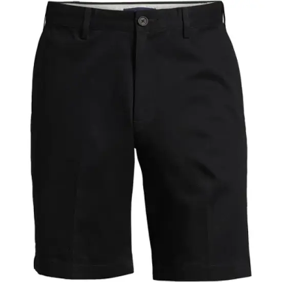 Lands' End Men's Big and Tall Comfort Waist 9" No Iron Chino Shorts image {2}