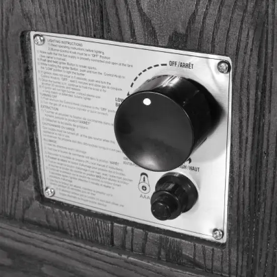 Finethy Outdoor 40000 BTU Light Weight Concrete Square Fire Pit Wood Gray - Christopher Knight Home image {2}