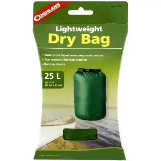 Coghlan's Lightweight Dry Bag, Tear Resistant w/ Roll Top Closure image {1}