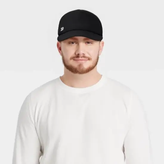 Men's Mesh Trucker Hat - All in Motion&trade; Black image {1}