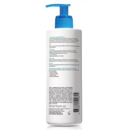 La Roche Posay Lipikar Daily Repair Moisturizing Body Lotion Unscented - 13.52 fl oz image {1}