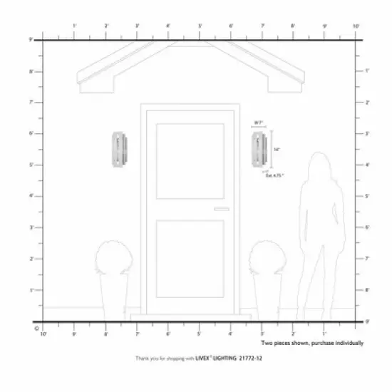 Livex Lighting Utrecht 1 - Light Wall Light in  Satin Brass image {1}