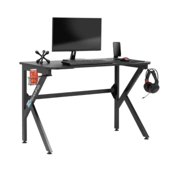 Saga PC Gaming Desk Black - studio designs image {13}