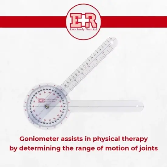 Plastic Goniometer- Clear image {2}