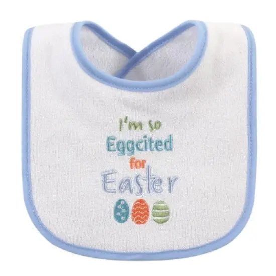Hudson Baby Infant Cotton Terry Drooler Bibs with Fiber Filling 12pk, Holiday Baby, One Size image {8}