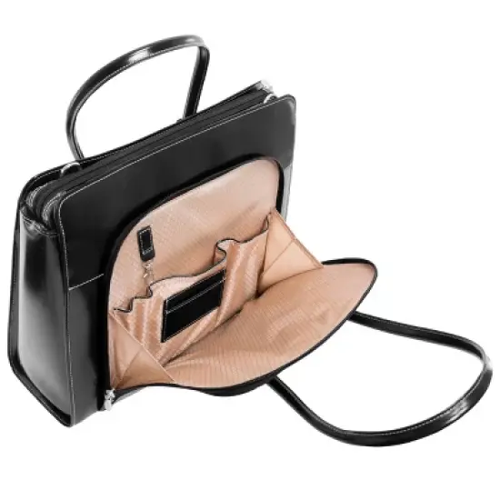 McKlein Lake Forest Leather Ladies' Laptop Briefcase image {2}