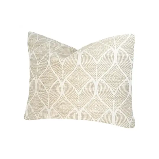 Cool Tropics Beige Indoor Outdoor Pillow image {11}