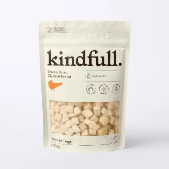 Freeze-Dried Dog Treats Chicken Breast - 3oz - Kindfull&trade; image {3}