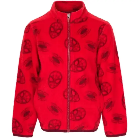 Marvel Spider-Man Fleece Zip Up Jacket Toddler to Big Kid image {5}