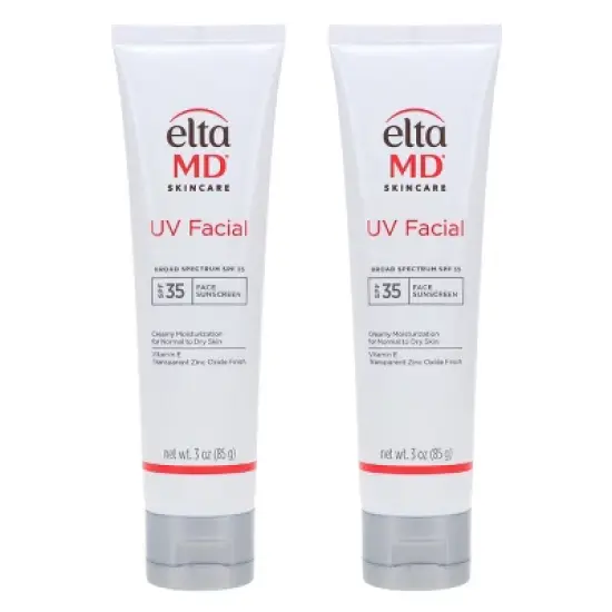 EltaMD UV Facial Broad Spectrum SPF 35 Face Sunscreen 3 oz 2 Pack image {8}