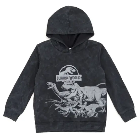 Jurassic World Park Blue T-Rex Fleece Pullover Hoodie Toddler to Big Kid image {5}