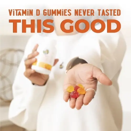 MaryRuth's Vitamin D3 Gummies, Orange, 60 ct image {9}