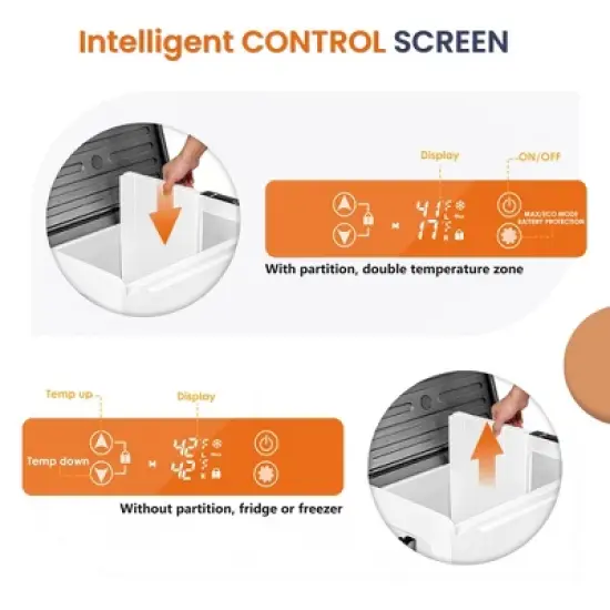 Simzlife CFA Series Car Refrigerator,Portable Car Refrigerator Electric Cooler image {2}