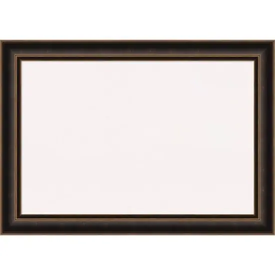 42"x30" Villa Wood Frame White Cork Board Oil Rubbed Bronze - Amanti Art: Wall Mount, Custom Crafted, Bulletin Board image {10}
