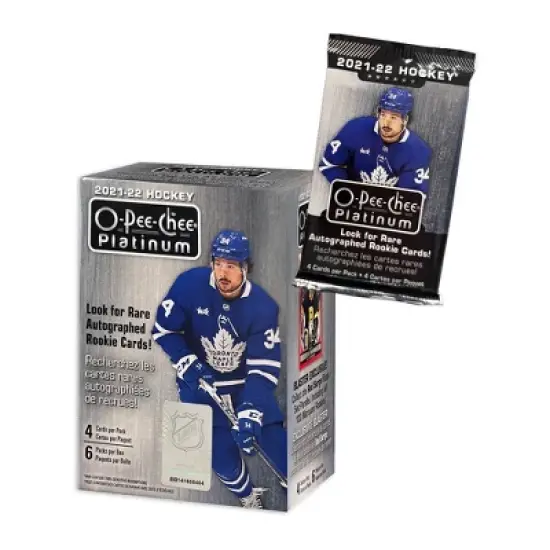 2021-22 Upper Deck O-Pee-Chee Platinum NHL Blaster Box image {1}