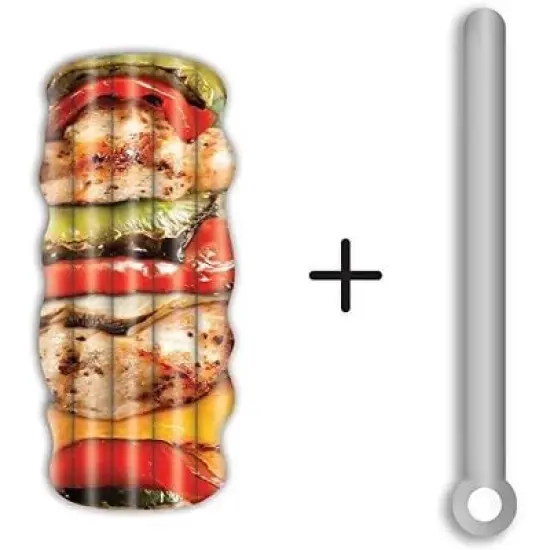 Mighty Mojo Chicken Shish Kebab Float and Noodle Pool Float Tube image {1}