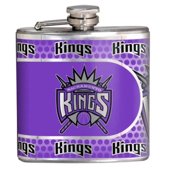 NBA 6oz Stainless Steel Flask image {4}
