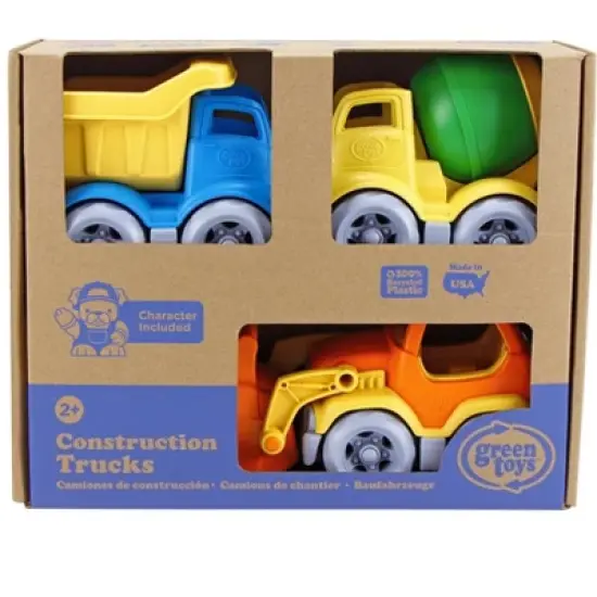 Green Toys Construction Truck, Set of 3 image {1}