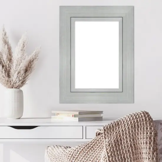 Amanti Art Romano Silver Framed Dry Erase Magnetic Board image {7}