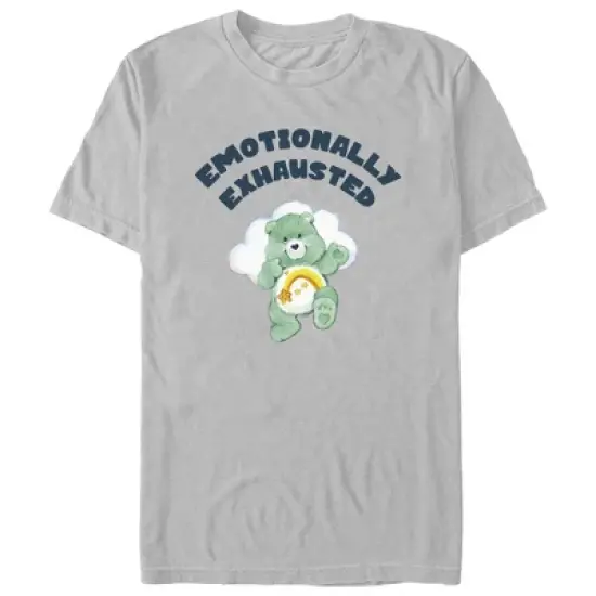 Men's Care Bears Emotionally Exhausted T-Shirt image {3}