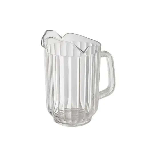 Winco 3 Spout Polycarbonate Beverage Pitcher, 60 oz image {5}