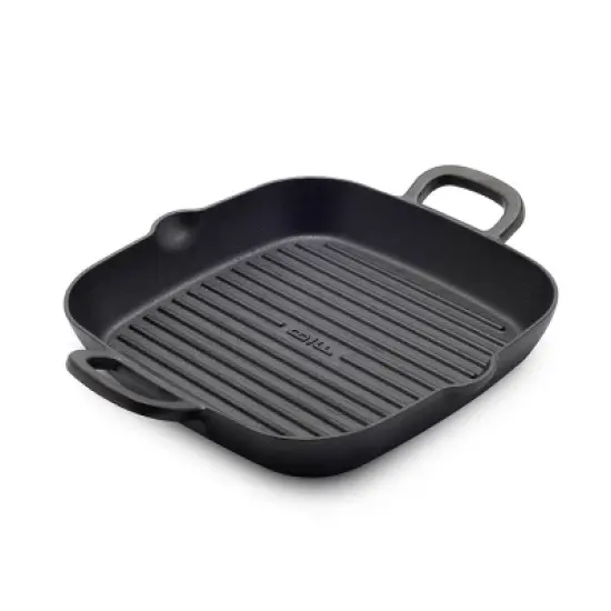 Bobby Flay 11" Cast Iron Square Grill with Dual Handles and Spouts image {12}