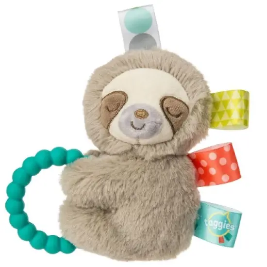 Mary Meyer Taggies Molasses Sloth Blanket & Rattle Set image {2}