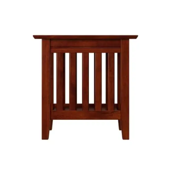 Mission Chair Side Table Walnut - AFI image {2}