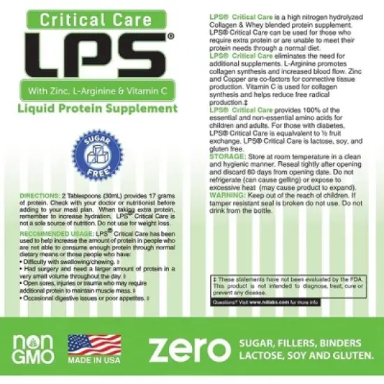 LPS Critical Care CHERRY 32 servings image {2}