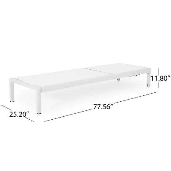 77.50"CAPE CORAL KD CHAISE LOUNGE image {9}