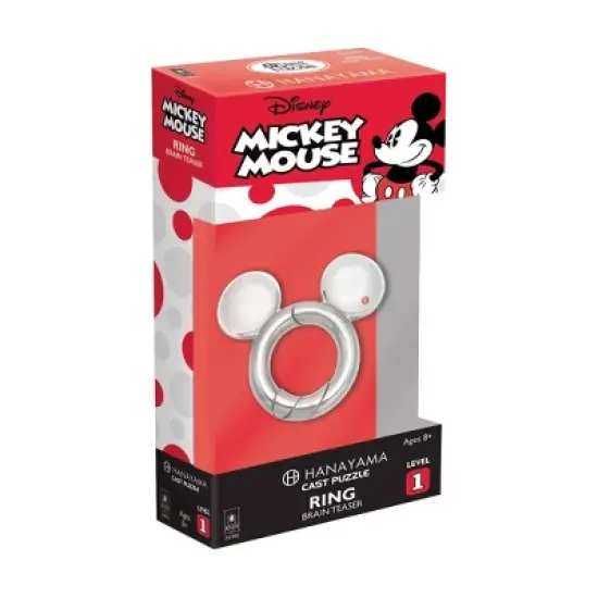 Bepuzzled Hanayama Level 1 Disney Mickey Mouse: Ring Cast Puzzle - 2pc image {2}