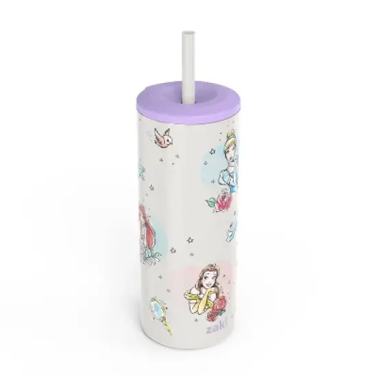 16oz Vacuum Straw Portable Drinkware 'Princess' - Zak Designs image {2}