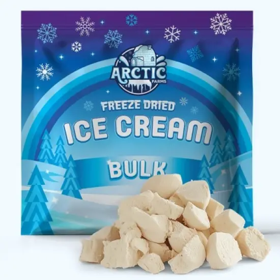 Arctic Farms Freeze Dried Ice Cream That Does Not Melt (Bits) (Pina Colada) image {5}