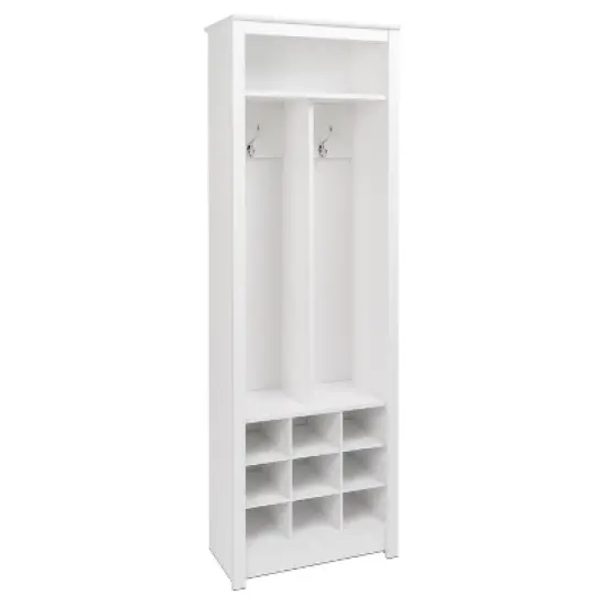 Freemont Entryway Organizer with Shoe Storage - Prepac image {8}