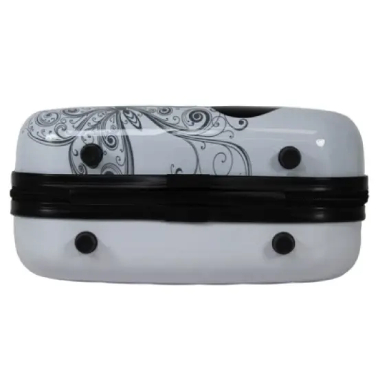 World Traveler Butterfly 13-Inch Hardside Cosmetic Case Shoulder Tote image {7}