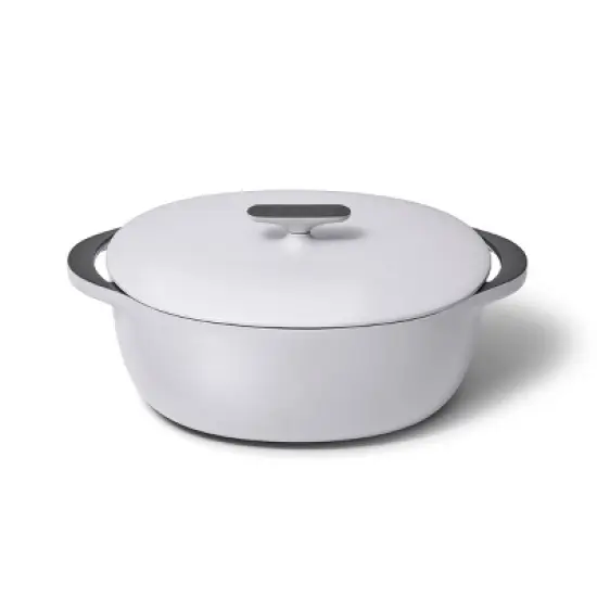 Caraway Home Enameled Cast Iron Oval Dutch Oven with Lid image {5}