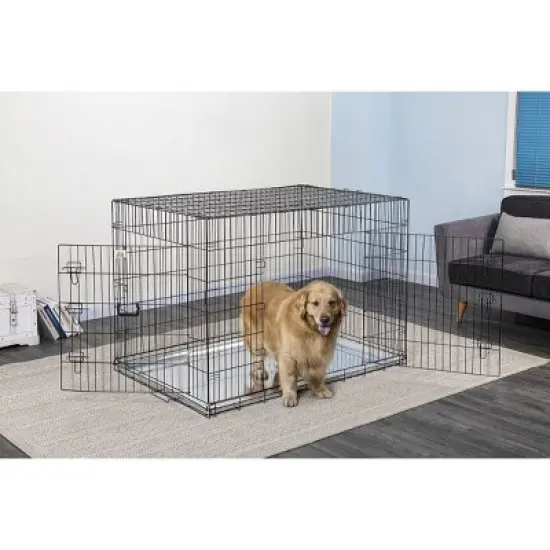 Go Pet Club 2 Door Foldable Metal Dog Crate 19" to 54" Long MLD-19 image {10}