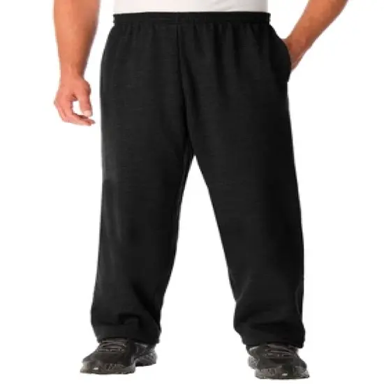 KingSize Men's Big & Tall Fleece Open-Bottom Sweatpants image {6}