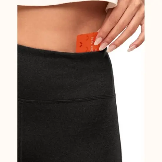 Walkpop Women's Haley Heather Shorty Legging Activewear image {2}