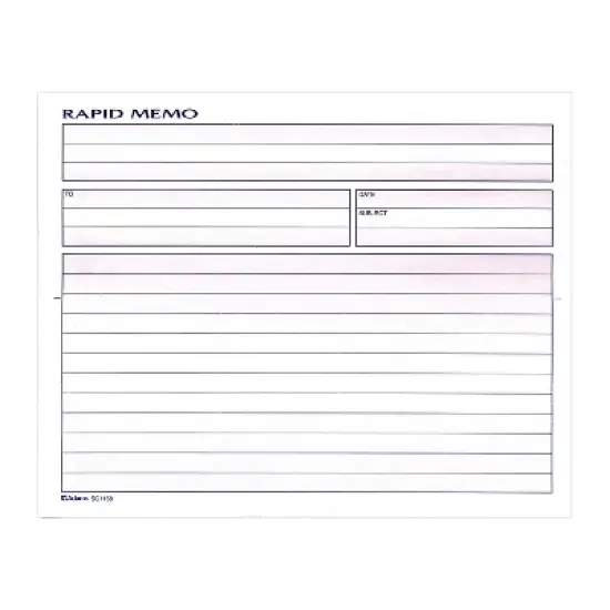 Adams Spiral Memo Books 8-1/2x7-1/4 SC1158 image {2}