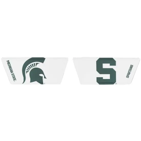 NCAA Michigan State Spartans Slydr Pro White Sandals - White M7/W9 image {4}