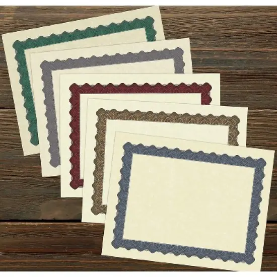 Great Papers Certificate Kits 9.375" x 12" Multicolor 25 Kits/Pack (2013317) image {2}