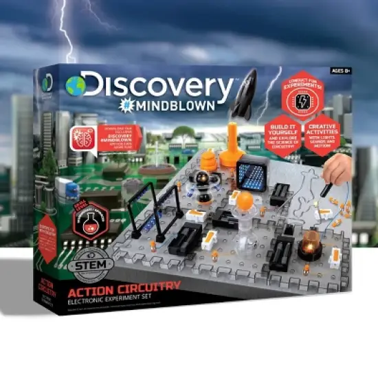 Discovery #Mindblown Action Circuitry Electronic Experiment STEM Science Kit image {5}